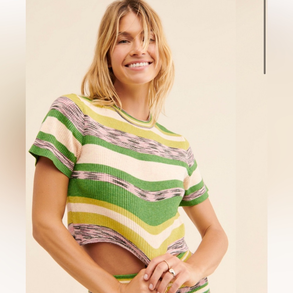 URBAN OUTFITTERS Tommy Stripe Knit Top